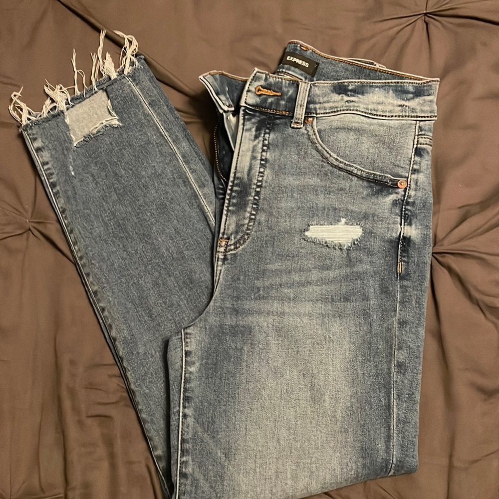 Express Super soft Mom Jeans